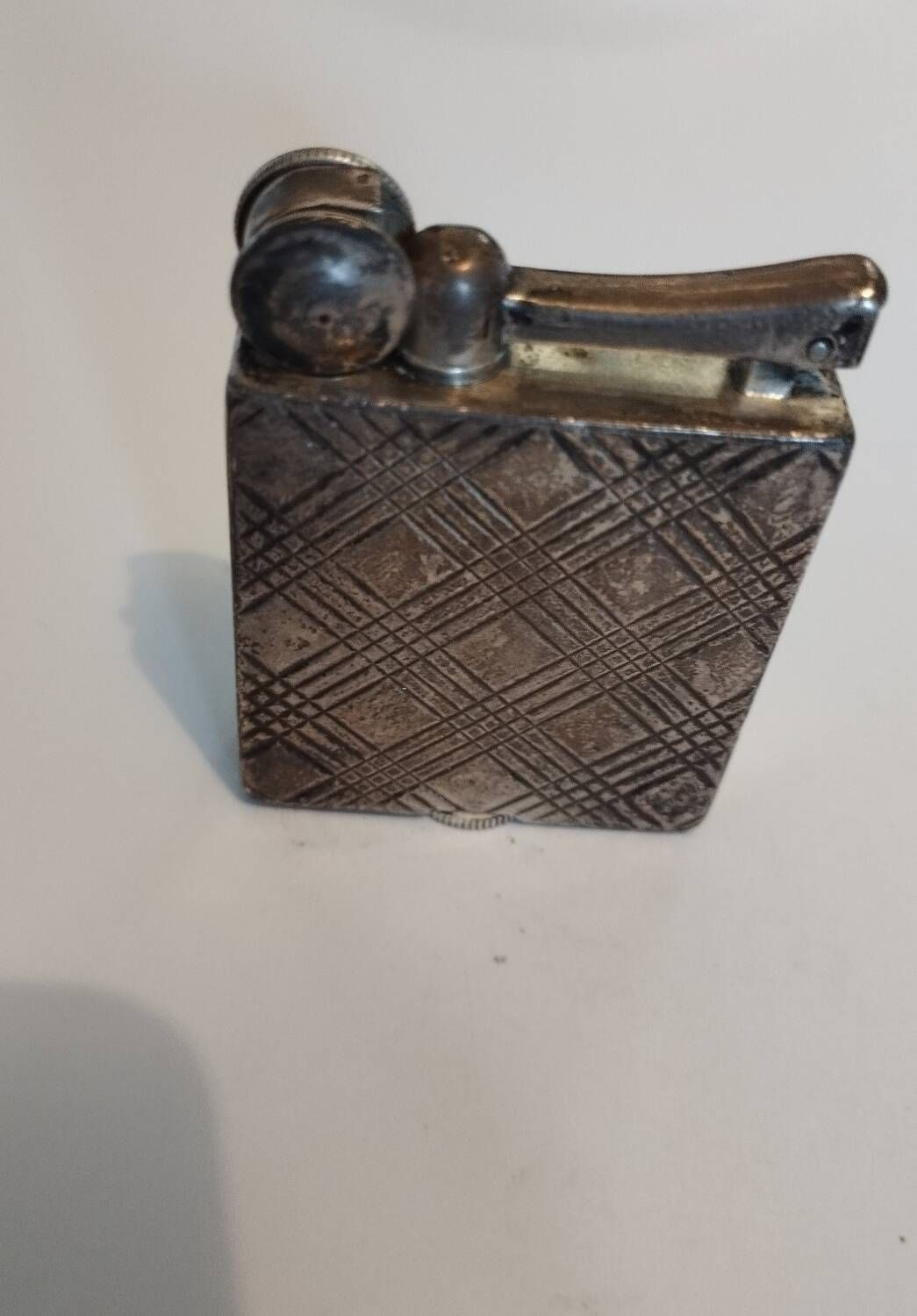 Old silver lighter