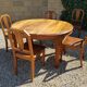 Art deco table and chairs