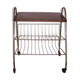 Occasional door-vinyls and magazine rack in the 1950s furniture