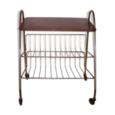 Occasional door-vinyls and magazine rack in the 1950s furniture