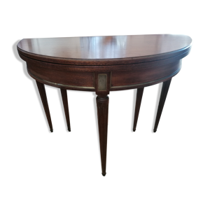 Table console demi-lune - style