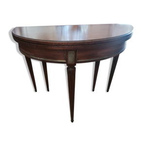 table console demi-lune