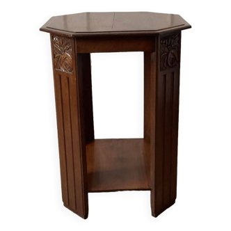 Art deco pedestal table