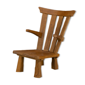 fauteuil lounge brutaliste