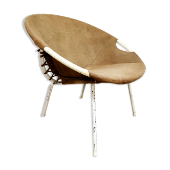 Fauteuil ballon Lusch & Co beige