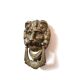 Lion-shaped brass door knocker, 70s