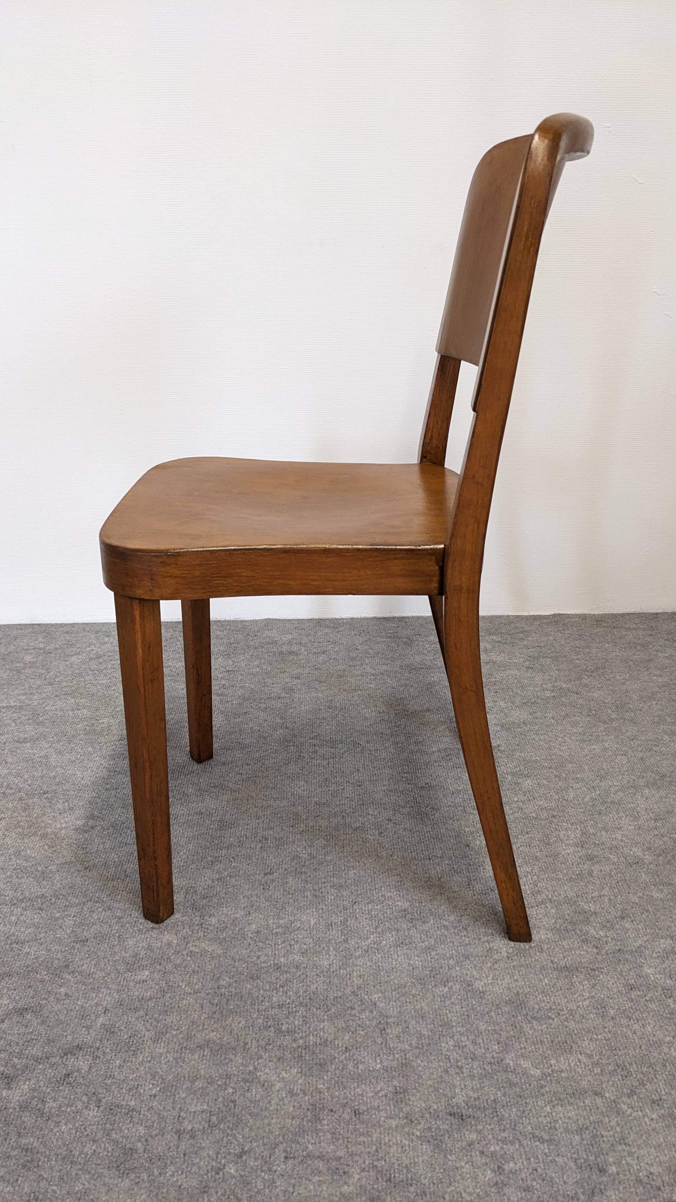 Pair of Bauhaus chairs by Ernst Haefeli for Horgen Glarus, Switzerland 1926