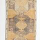3x11 Mustard Brown Oriental Vintage Runner Rug, 85x329Cm