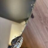 Oval beveled mirror