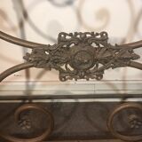Wrought iron console