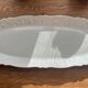 Large Deshoulieres porcelain dish