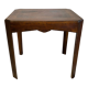 Table pedestal table art deco flower patterns