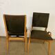 Paire de chaises vintage Maurice Pré des années 50