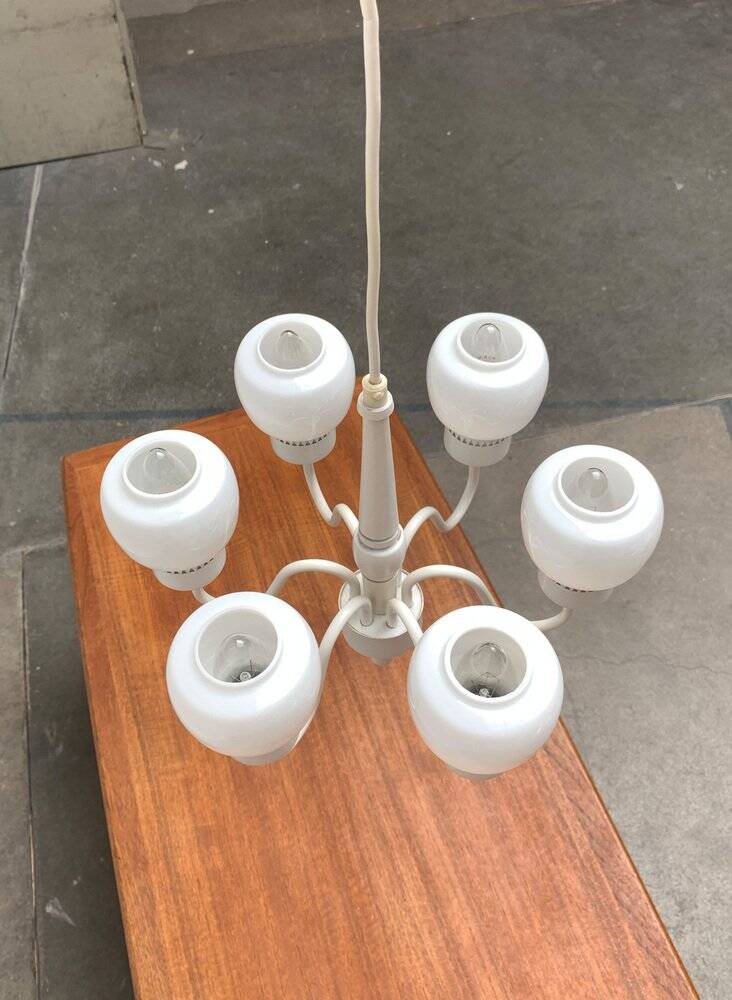 Swedish Mid-Century T526 chandelier by Hans-Agne Jakobsson for Hans-Agne Jakobsson Ab, 1960s