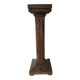 Rustic wooden column