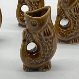 Liquor service Fish / vintage / ceramics / Vallauris style /