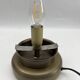 Glass table lamp, Peill & Putzler White Clouds, 1970s