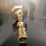 Haute Époque bronze candlestick