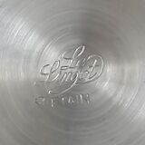 Flower pick on pewter cup