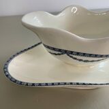 Salins iron clay sauceboat, Vincennes model