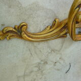 Two pairs of bronze wall light