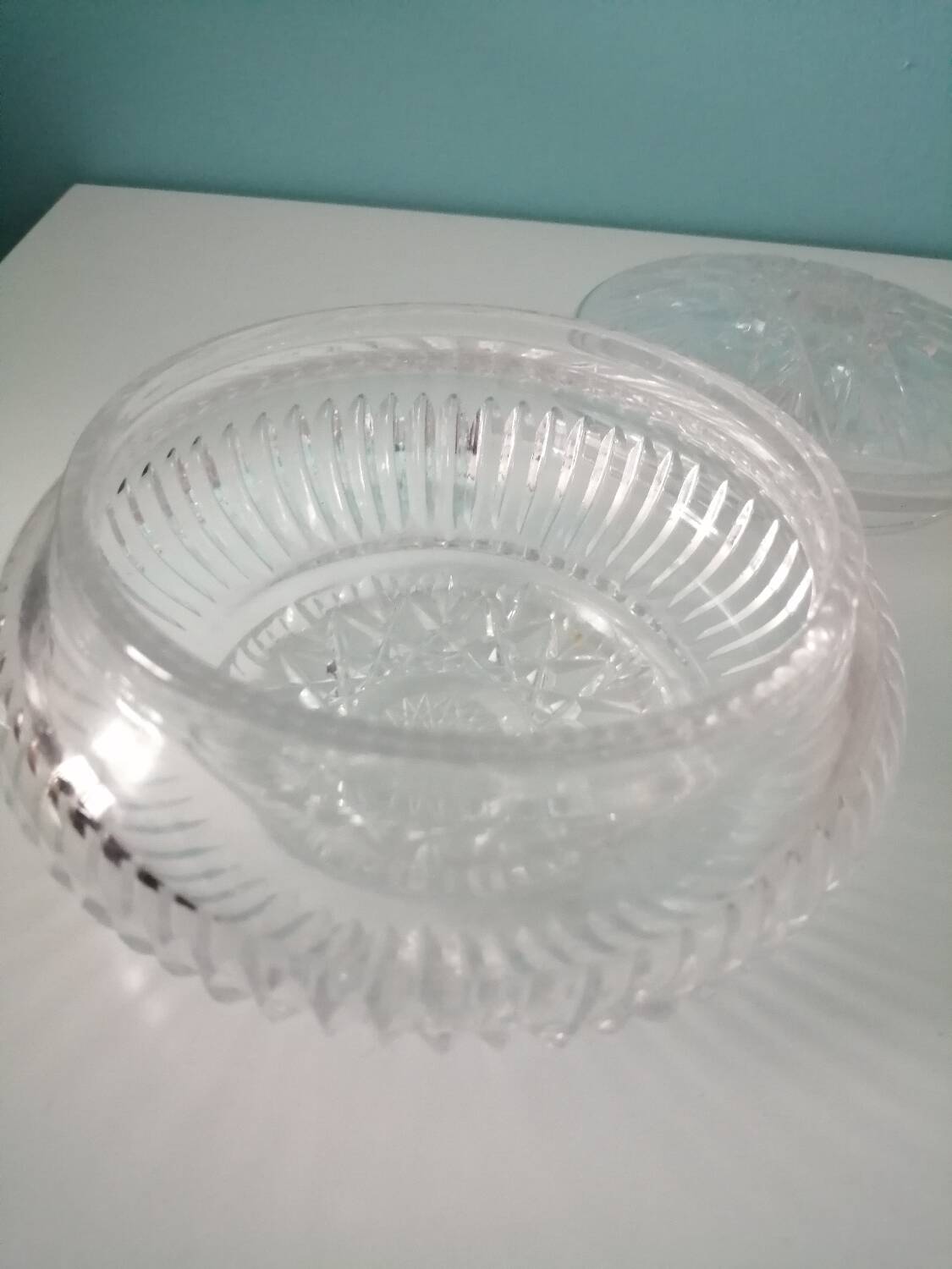 Baccarat crystal candy box