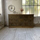 Green patina workshop furniture