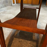 Antique dressing table, white marble