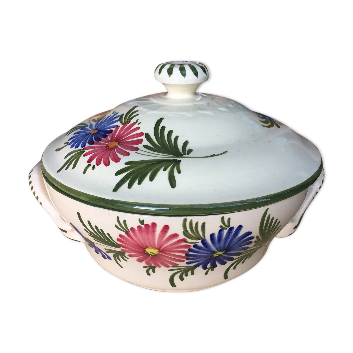 Vintage earthenware soup st Clement