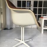 DAX armchairs by Charles and Ray Eames, with base called 'La Fonda', 1980