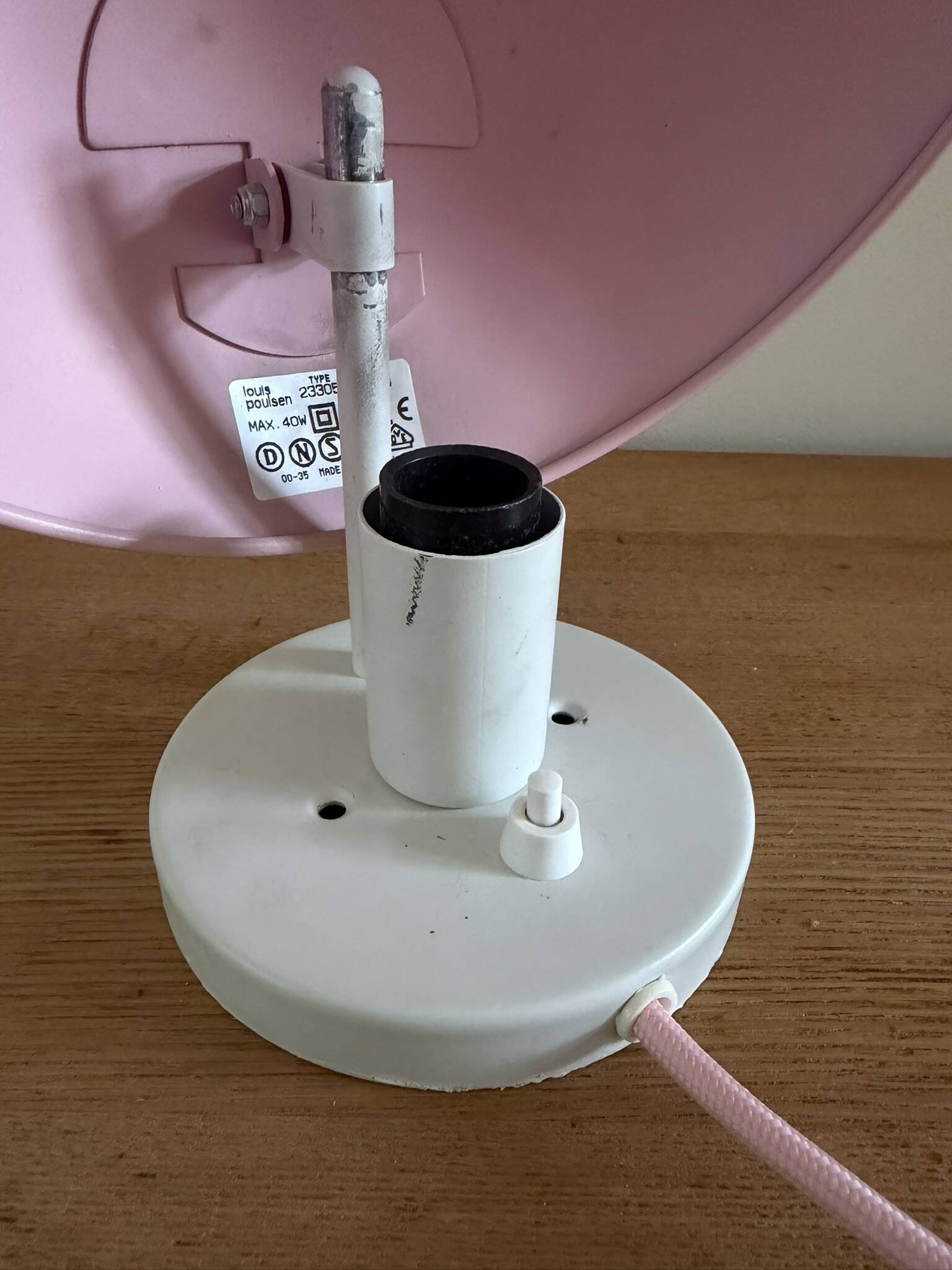 Lampe vintage Louis Poulsen PH Hat 22,5 cm - Poul Henningsen - design danois murale