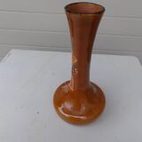 Orange neck vase