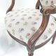 Pair of Louis XVI style armchairs