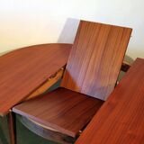 Vintage extendable round table