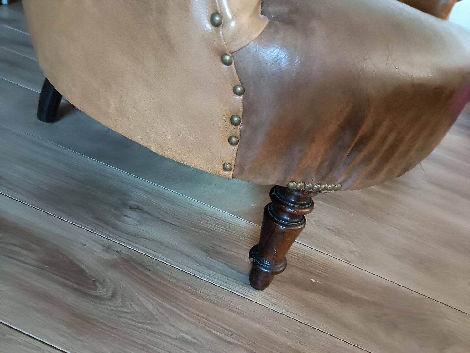 Antique sofa Napoleon III antique bench