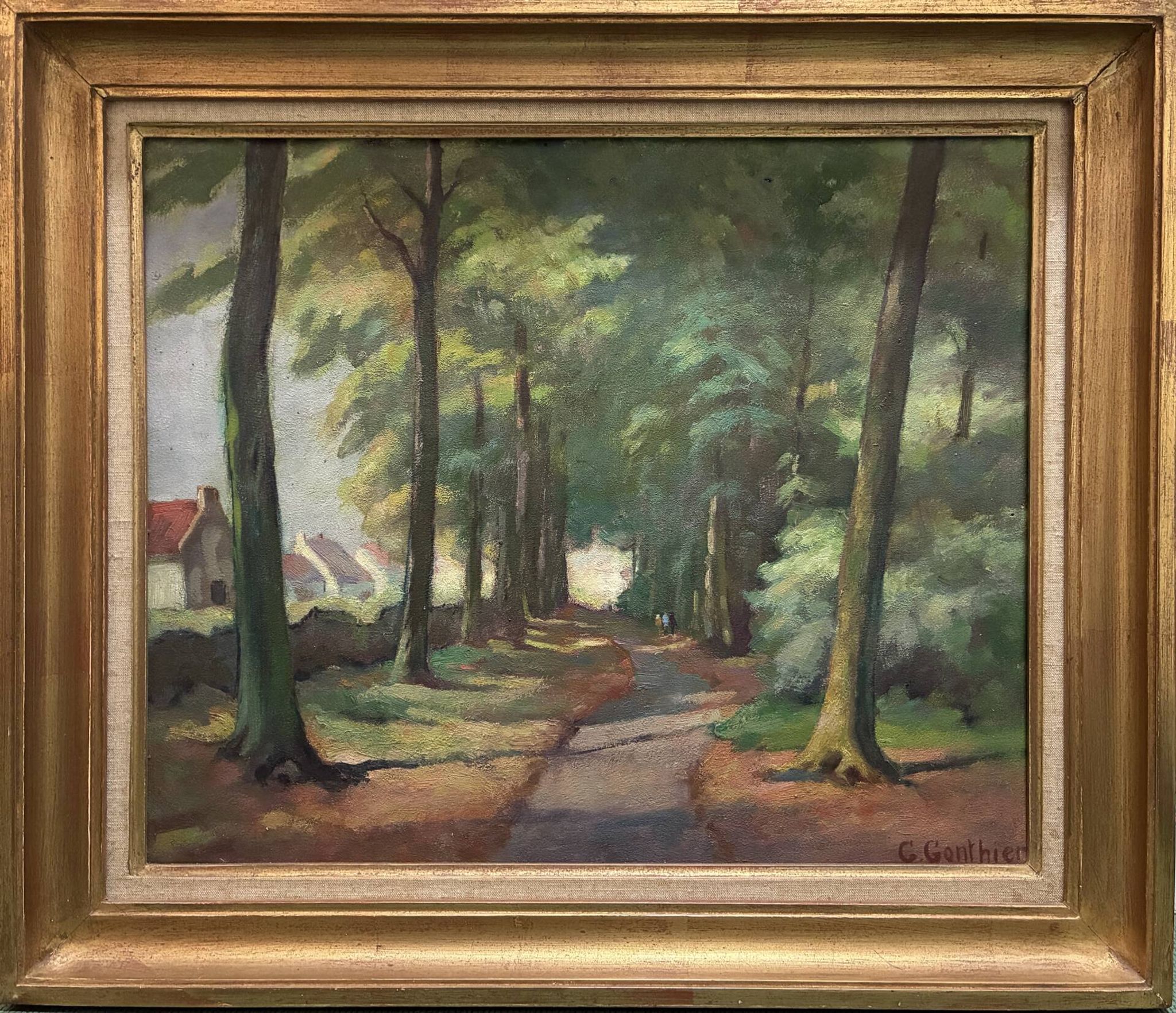 Paysage, Georges Gonthier, XXe