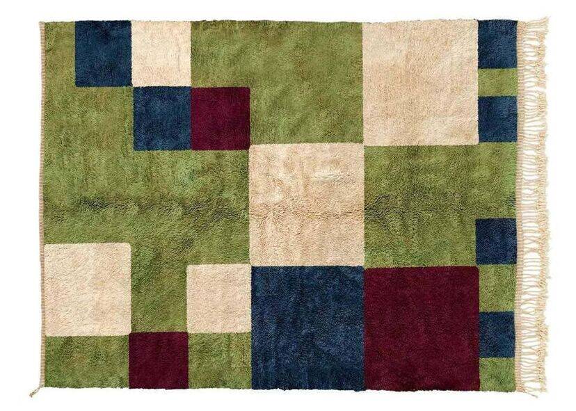 Unique Berber wool rug 200cmx300cm