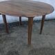 Folding round table