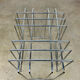Chrome metal magazine rack by Willy Glaeser for TMP, 1980s.