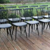 Chaise BAUMANN V5 noire