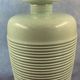 Contemporary ceramic lamp foot in green celadon color to electrify