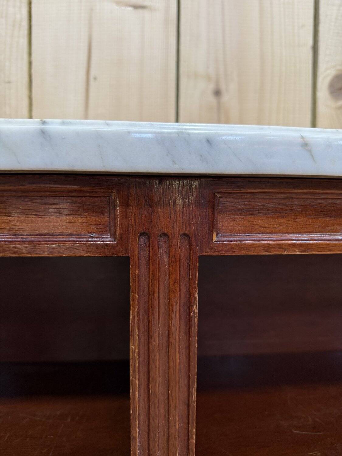 Large bookcase in the Louis XVI style.