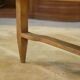 Oak and ceramic coffee table by Guillerme and Chambron for Votre Maison 1950s