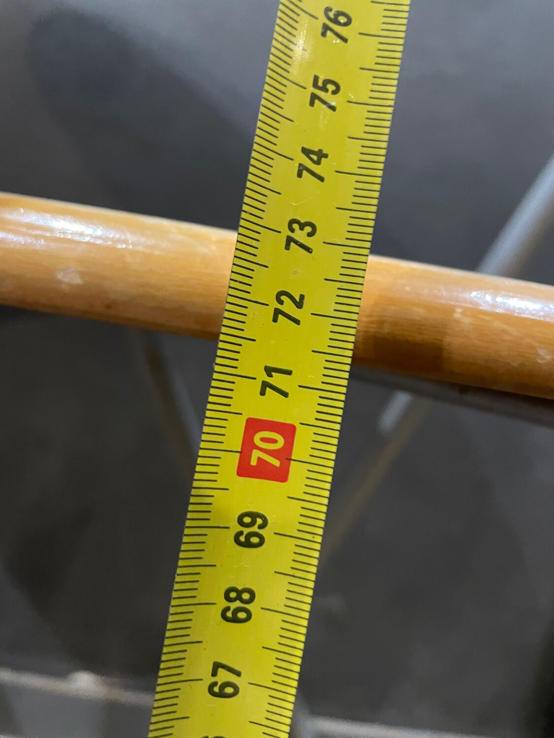 Set of high Ikea bistro table and its 2 stools