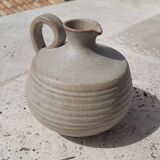 Vallauris stoneware pitcher