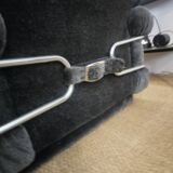 Pair of vintage italian design armchairs from the 70s