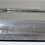 Octagonal metal mirror 70s design 48cmx55cm