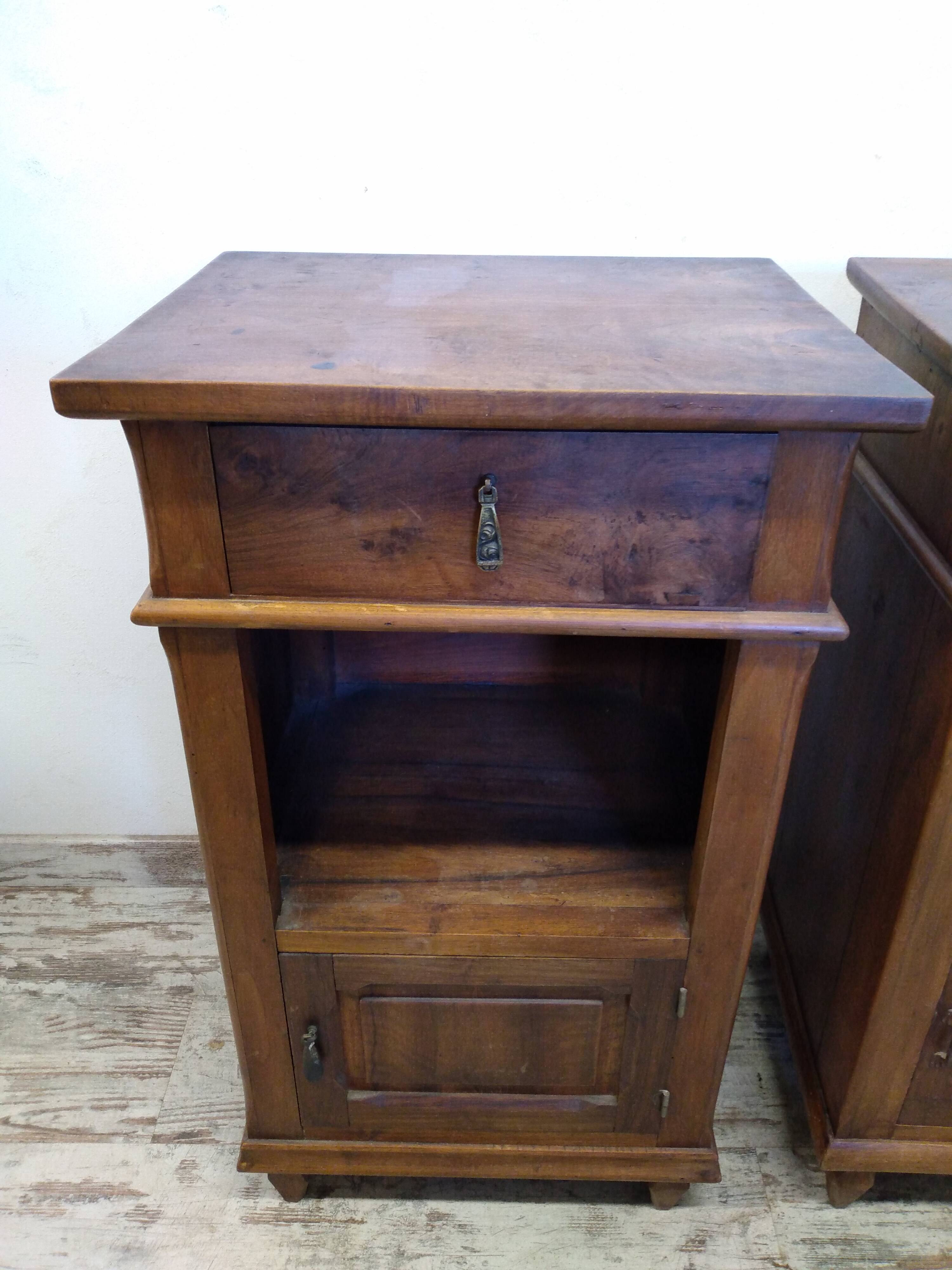 Old bedside tables