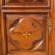Antique Louis XIII wardrobe in solid walnut
