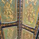 Painted Wooden Screen India 19th H 206 XL 171 Cm